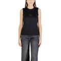 Calvin Klein Jeans Débardeur Femme Noir Impression Logo