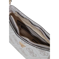 Image 5 : Sac à main Guess Noelle II femme beige porté épaule — delvale