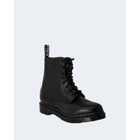 Image 3 : Dr. Martens 1460 Pascal Mono bottes noires femme cuir structuré — delvale