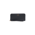 Guess Portefeuille Femme Noir Zippé Compact
