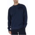 Superdry Sweatshirt Col Rond Logo Tonal Bleu Marine Homme