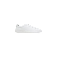 Sneakers Boss Gary homme blanc cuir lisse profil droit semelle blanche