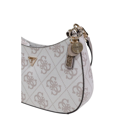 Image 2 : Sac à main Guess Noelle II femme beige détail fermeture éclair — delvale