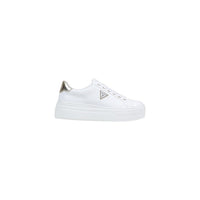 Image 1 : Baskets femme Guess blanc lacets vue de face — delvale