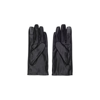 Image 2 : Gants Pieces noirs pour femme, détail de la finition — Delvale