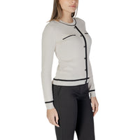 Image 3 : Pull femme beige Morgan De Toi vue d'ensemble, coupe élégante — delvale