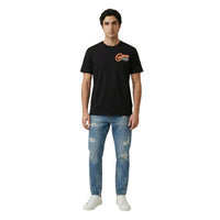 Image 3 : Vue dos t-shirt Replay homme noir manches courtes, finitions soignées — Delvale