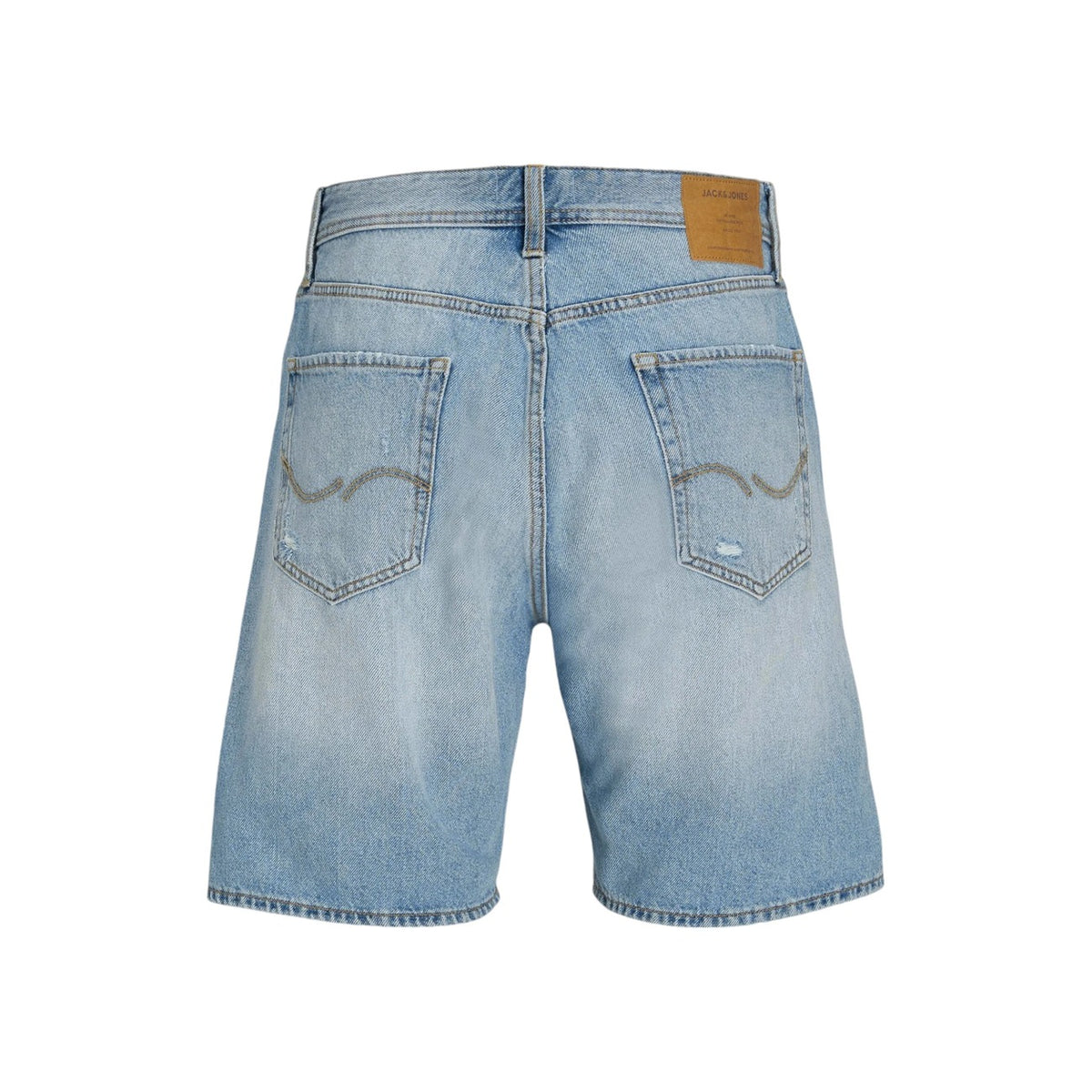 Image 2 : Bermuda homme Jack & Jones bleu azur détail poches et fermeture zip — delvale