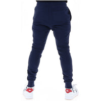 Image 2 : Détail fermeture lacets pantalon Lyle & Scott homme bleu — Delvale