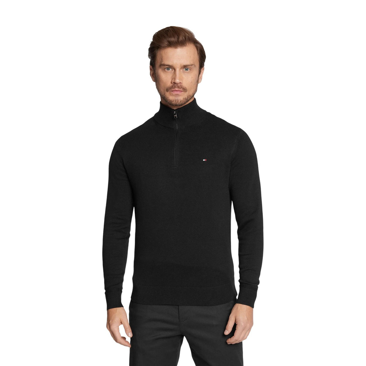 Image 6 : Détail matière et finitions du pull homme Tommy Hilfiger — Delvale