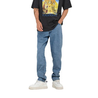 Image 1 : Jeans homme Only & Sons bleu azur coupe droite, vue de face — Delvale