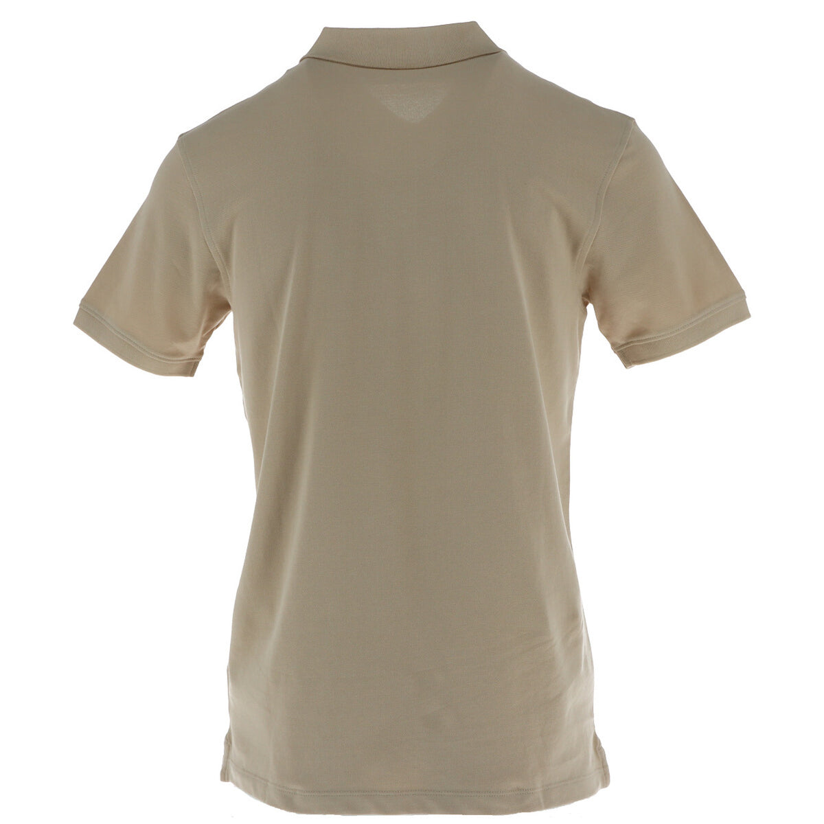 Image 2 : Polo Timberland homme manches courtes coloris beige, coupe ajustée sur fond blanc — Delvale