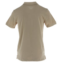 Image 2 : Polo Timberland homme manches courtes coloris beige, coupe ajustée sur fond blanc — Delvale