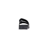 Image 4 : Vue de dessus sandales homme Antony Morato double bride ajustable noir — Delvale