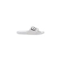Ea7 Mules Homme Blanc Imprimé PVC