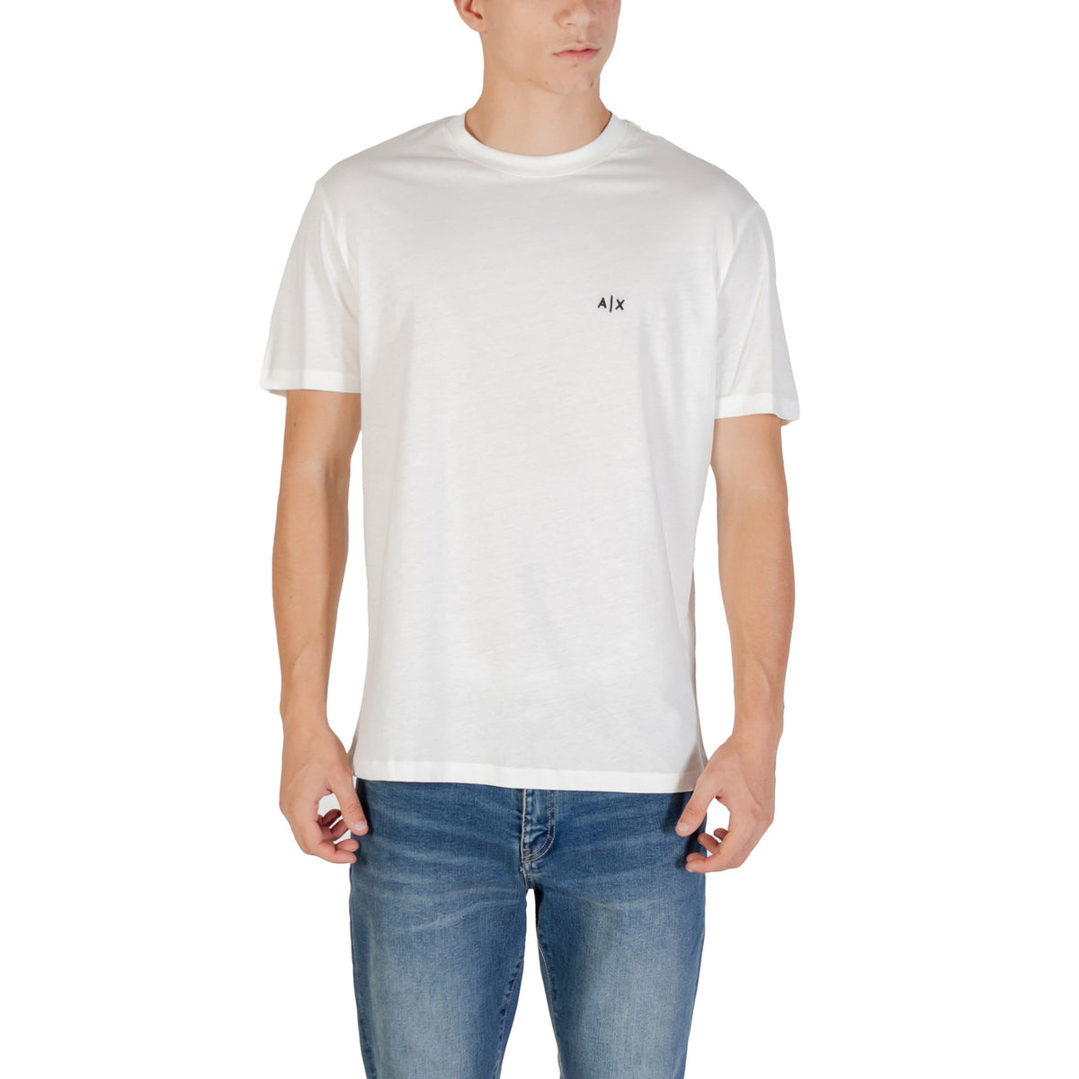 Image 8 : Coupe ajustée t-shirt bordeaux Armani Exchange homme — Delvale