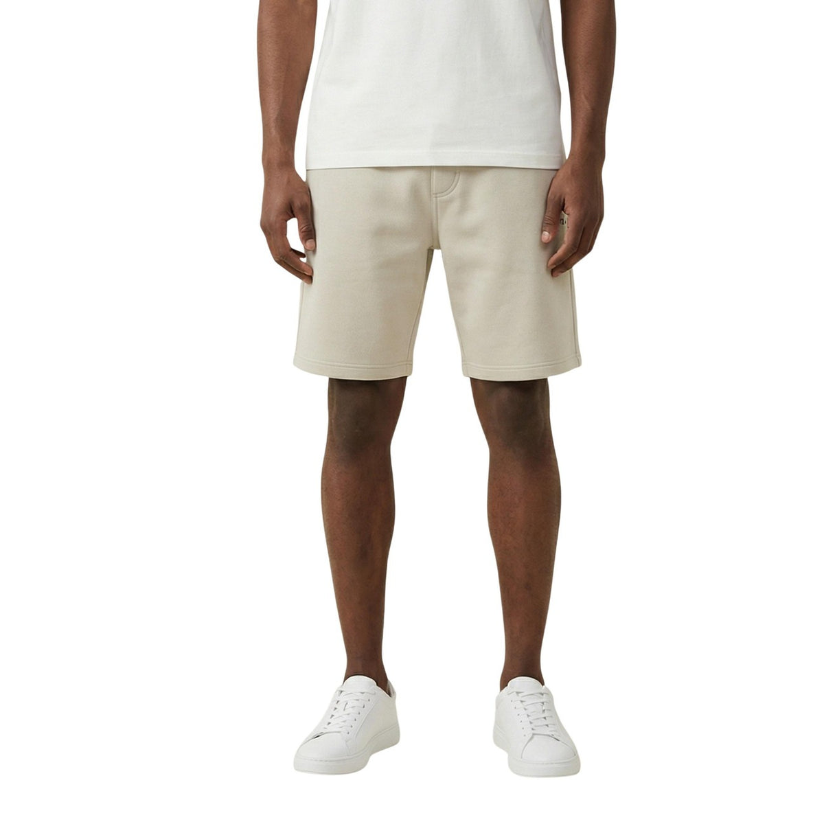 Image 4 : Calvin Klein Jeans bermuda noir homme en coton, vue d'ensemble du style décontracté — Delvale