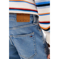 Détail Denim Lyocell Bleu Azur Bermuda Tommy Hilfiger Jeans Homme — Delvale