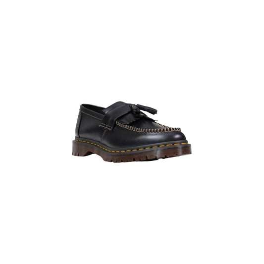 Dr. Martens Adrian Tassel noir homme vue trois-quarts avec pampilles