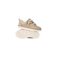 Image 3 : Profil des baskets Ugg femme beige matière chamois — delvale
