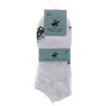 Beverly Hills Polo Club Chaussettes Courtes Homme Coton Lot 3 Paires