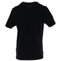 Image 2 : T-shirt Timberland homme noir logo arbre, détail de l'impression centrale sur coton — Delvale