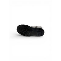 Image 2 : Dr. Martens Rejena Mid Boot noire femme profil silhouette structurée — delvale