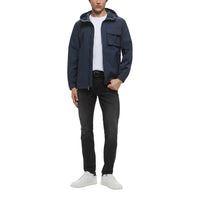 Image 3 : Jean homme Calvin Klein noir vue d'ensemble coupe droite — Delvale