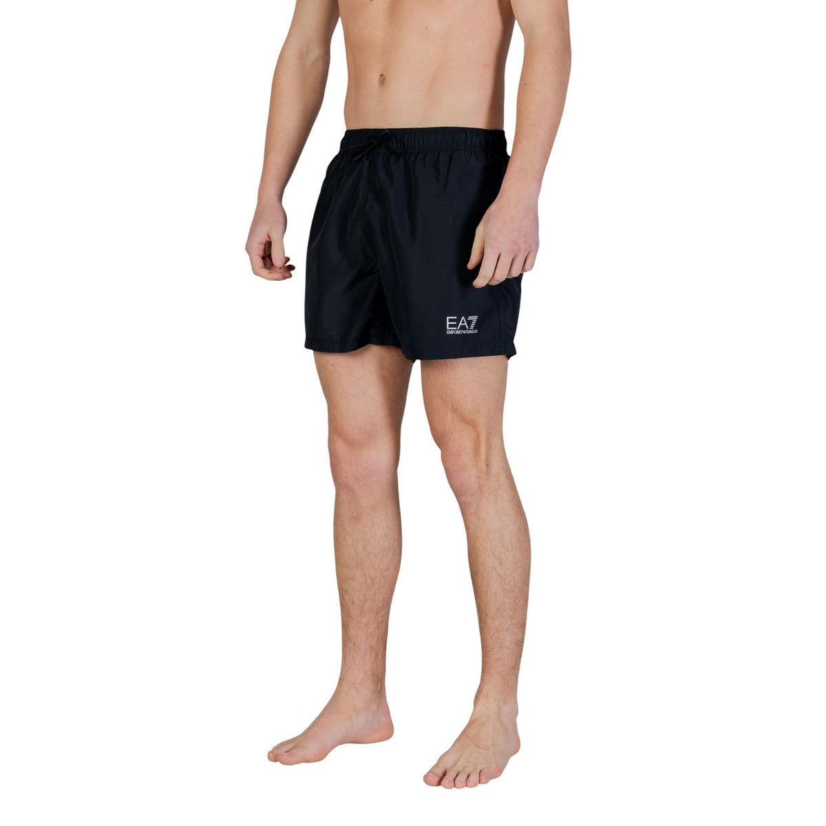 Image 2 : Détail fermeture lacets maillot de bain EA7 noir pour homme — Delvale