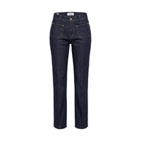 Image 3 : Jean Replay femme bleu coupe regular en coton lyocell, vue d'ensemble — Delvale