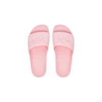 Image 1 : Mules Pinko femme rose en PVC, vue de face — Delvale