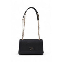 Image 1 : Sac bandoulière Guess noir en polyuréthane pour femme, design compact et élégant — Delvale