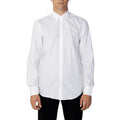 Antony Morato Chemise Homme Blanche Col Classique Pur Coton