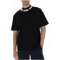 Icon T-Shirt Homme Logo Col Rond Noir