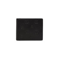 Image 1 : Portefeuille Calvin Klein homme en cuir noir avec logo discret — Delvale