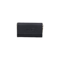Liu Jo Pochette Bandoulière Femme Saffiano Noir Chaîne Dorée
