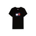 Tommy Hilfiger Jeans T-shirt Femme Noir Imprimé Contemporain