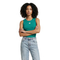 Calvin Klein Jeans Dames Tanktop Groen Ronde Hals Regular