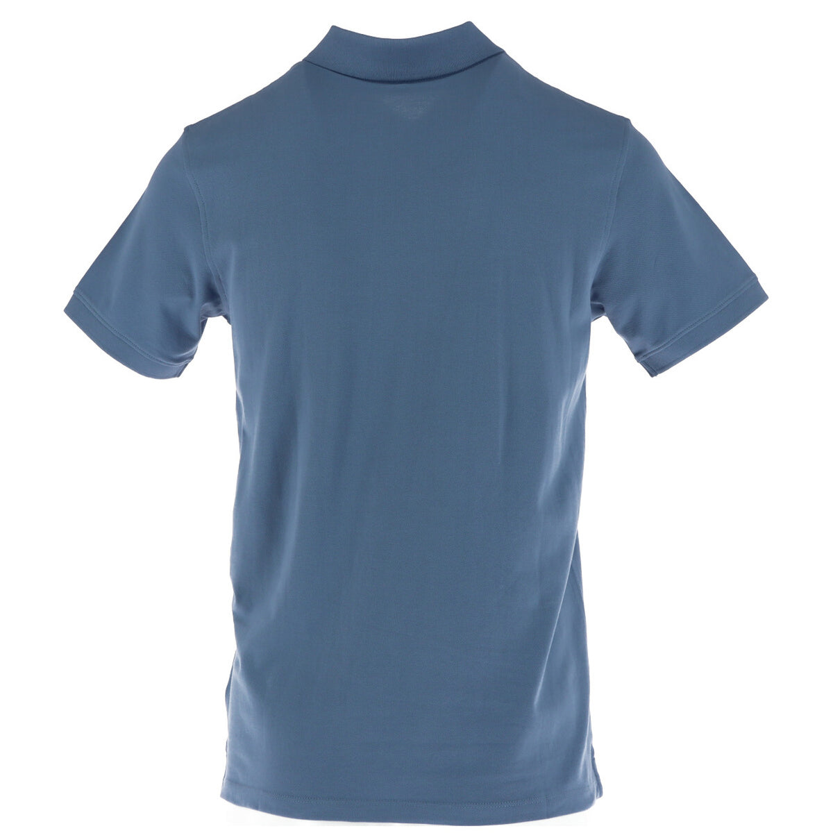 Image 2 : Polo Timberland homme bleu azur manches courtes, détail du col polo et des boutons marine — Delvale