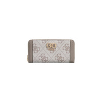 Image 1 : Portefeuille Guess femme gris au design compact et élégant, vue de face — delvale