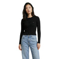 Tommy Hilfiger Jeans Cardigan Femme Noir Manches Longues