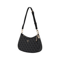 Image 2 : Détail du motif imprimé distinctif sur sac Guess femme gris — delvale