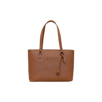 Image 5 : Breloque cadenas et clé signature Liu Jo dorée sur sac à main blanc nacré femme — Delvale