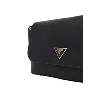 Image 3 : Vue d'ensemble du sac Guess femme noir avec ses compartiments et son design élégant — delvale