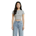 Calvin Klein Jeans T-shirt Femme Gris Col Rond Premium