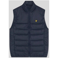 Image 3 : Vue d'ensemble gilet sans manches Lyle & Scott homme bleu — Delvale