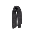 Pieces écharpe femme noire lurex polyester