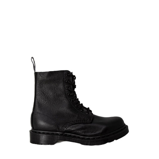 Dr. Martens 1460 Pascal Mono noire femme vue latérale extérieure