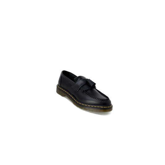 Dr. Martens Adrian noir homme vue trois quarts avec pampilles