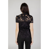 Image 3 : Blouse femme Vila Clothes noire manches courtes, vue d'ensemble — Delvale